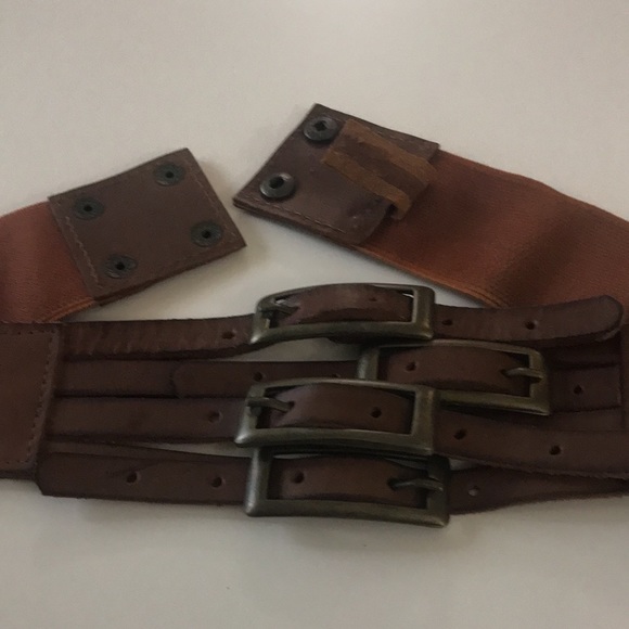 Samant Chauhan Anthropologie Stretch Leather Belt - SIZE SMALL - Picture 6 of 7